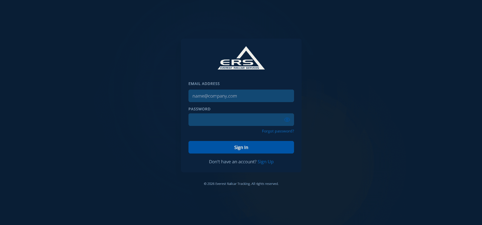 Everest Railcar Tracking Dashboard screenshot 2