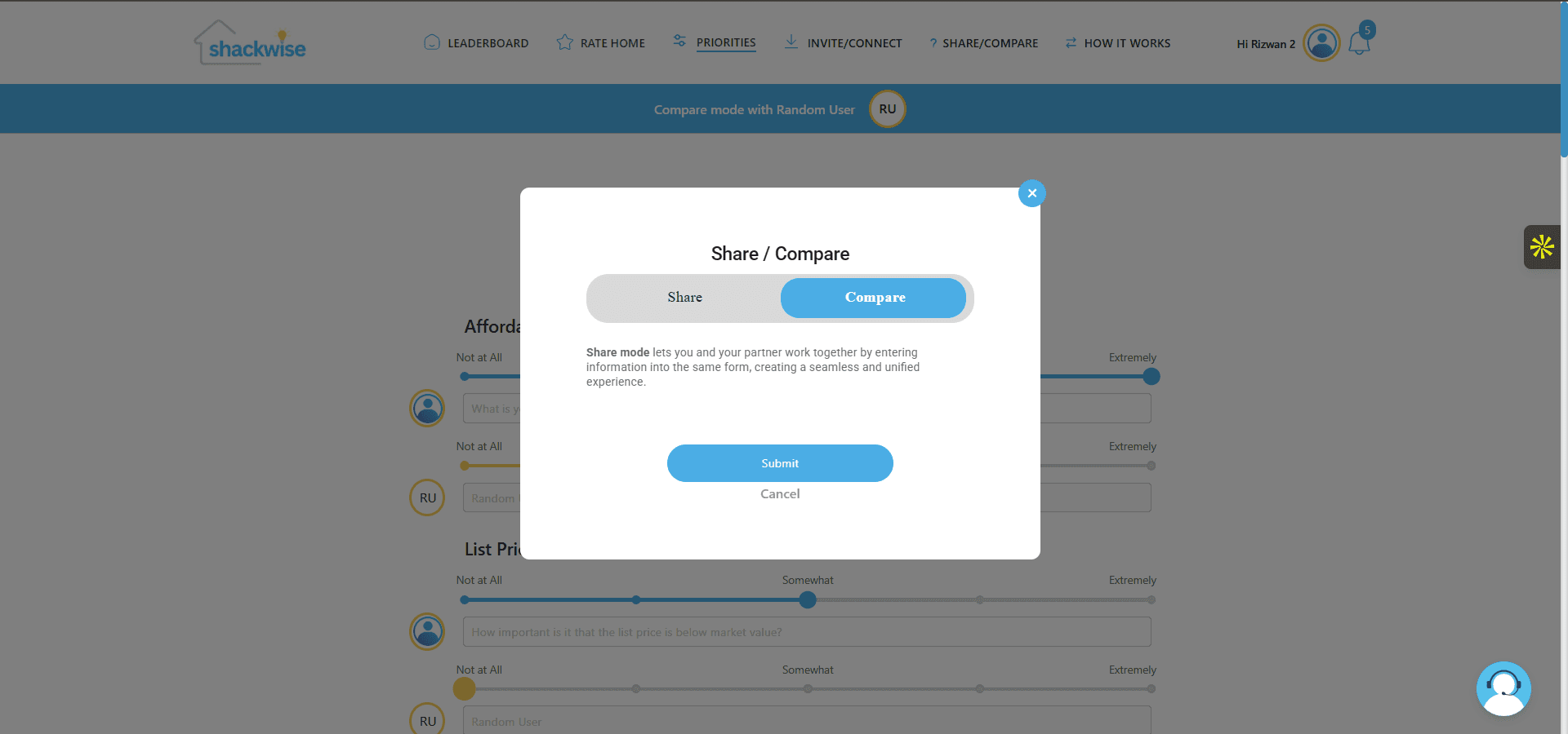 ShackWise Collaborative PropTech Platform screenshot 3