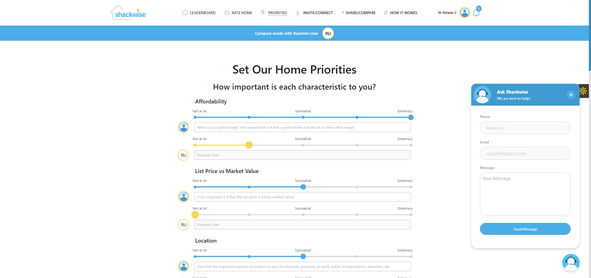 ShackWise Collaborative PropTech Platform screenshot 10